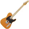 Gear4Music Knoxville Elektrisk Guitar fra Butterscotch