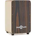 Gear4Music Kompakt Cajon og Gig-taske fra Gear4music Ibenholt