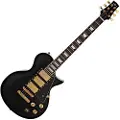 Gear4Music New Jersey Select Elektrisk Guitar fra Beautiful Black