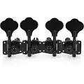 Gear4Music Guitarworks Stemmeskruer til Basguitar 2-per-side Sort