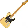Gear4Music Knoxville Select Relic Guitar fra Vintage Blonde