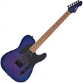 Gear4Music Knoxville Select Modern Elektrisk Guitar Space Burst