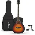 Gear4Music Student Electro Acoustic Guitar & Accessory Pack by Sunburst