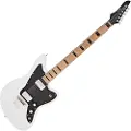 G4M SubZero Rogue VI Baryton Elektrisk Guitar Polar Hvid