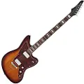 G4M SubZero Rogue VI Baryton Elektrisk Guitar Tobacco Sunburst - Næsten ny