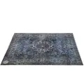 Drum N Base Vintage Persian Stage Rug Blue 130cm x 90cm