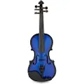 Glasser Bows Glasser AEX Acoustic Electric 5 String Violin Blue