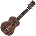 Snail UKS-E220EQ Soprano Ebony Electro Acoustic Ukulele - Nearly New