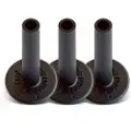No Nuts Percussion No Nuts Cymbal Sleeves 3pk Black