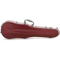 Spirit Cases Spirit Polycarbonate Violin Case 4/4 Deep Red