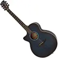 Faith Guitars Faith Venus Blue Moon Electro Acoustic Left Handed Blue Moon Burst - Ex Demo