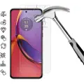 Mtp Products Motorola Moto G84 Skærmbeskyttelse Hærdet Glas - 9H - Case Friendly - Klar