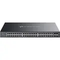 TP-LINK Omada Sg2452lp Netværksswitch Administreret L2/l2+ Gigabit Ethernet (10/100/1000) Strøm Over Ethernet (poe) 1u Sort