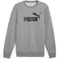 Puma Essentials No. 1 Logo Crew Men, Men, Medium Gray Heather, L