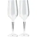 GSI Sæt Med Stabelbare Champagneglas 2 Enheder