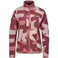 Adidas Terrex Multi Printed Fleecejakke Med Fuld Lynlås