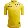 Santini Tour De France Yellow 2025 Kortærmet Trøje