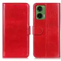 Mtp Products Motorola Moto G35 Pung med Magnetisk Lukning - Rød