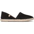 Verbenas Verbenastil kvinder. 0300580001 Carmen espadriller i sort læder (38), Fast, Splittet læder, Ingen, Casual