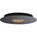 QAZQA Moderne loftslampe sort 40 cm inkl. LED 3-trins dæmpbar - Morning