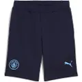 Puma Manchester City FtblEssentials Shorts Men, Sport, Navy/Light Blue, M