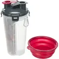 Trixie Mad- og vandbeholder til undervejs 0,35 l