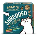 Lily's Kitchen Fillets kylling, kylling-skinke, kylling-muslinger, tun-laks vådfoder til katte