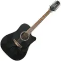 Takamine GD38CE Dreadnought 12 String Electro Acoustic Black Gloss