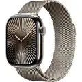 Apple Watch Series 10 GPS + Cellular 42mm - Titanium Case with Milanese Loop