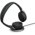 Jabra Evolve2 65 Flex Ms Stereo + Wireless Charger Usb-a Trådløse Hovedtelefoner