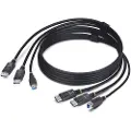 StarTech.com Ddu1226 Kvm-kabel 1.8 M