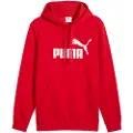 Puma Essentials No. 1 Logo Hoodie Men, Clothing, Red, S