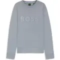 Hugo Boss BOSStil mænd. 50506119 Sweatshirt Salbo grå (XXL), Casual, Bomuld
