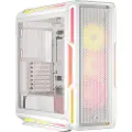 Corsair iCUE LINK 5000T LX RGB White - Kabinet - Miditower - Hvid
