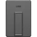 Urban Armor Gear wireless power bank - ultra slim with stand MagSafe compatible - 24 pin USB-C - 20 Watt Powerbank - Grå - 5000 mAh