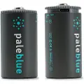 Pale Blue Rechargeable Battery D 5000mah 2-pack With 2x1 Charging Cable