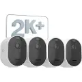 Arlo Pro 5 Wire-free Spotlight Camera White 4-pack