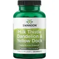 Swanson Health Mælkebøtte, Løvetand + Gul Oksetunge 120k