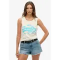 Superdry Vl Neon Scoop ærmeløs T-shirt