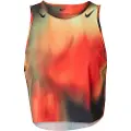 Nike Kort Nike AeroSwift Dri-FIT ADV-løbetanktop med print til kvinder - gul