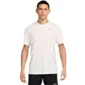 Nike Kortærmet Nike x Jakob Dri-FIT-løbeoverdel til mænd - hvid