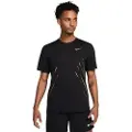 Nike Kortærmet Nike x Jakob Dri-FIT-løbeoverdel til mænd - sort