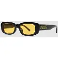 A Lost Cause Hype Black Solbriller sort