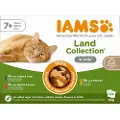 IAMS Advanced Nutrition Senior 7+ Land Collection i gelé Økonomipakke: 48 x 85 g (3 smagsvarianter)