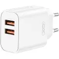 XO USB-oplader med 2xUSB 2.4A