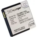 24hShop Batteri til SmartPhone, Mobil til Samsung SHV-E120S, Galaxy S II HD LTE, Celox og andre.