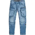 G-Star G-Startil mænd. D23077-D761-H150 Jeans Rovic Zip 3D blå (32/32), Casual, Denim, Økologisk bomuld, Bæredygtig