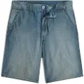 G-Star G-Startil mænd. D26270-D539-H282 Shorts Travail Relaxed blå (36), Casual, Bomuld, Denim