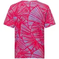 Fynch&Hatton Slub Aop Shell T-shirt Med Korte ærmer