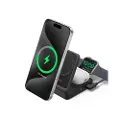 Anker MagGo Wireless Charging Station (Foldable 3-in-1) - Black